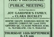 Joy Gardner Campaign handbill, 1993