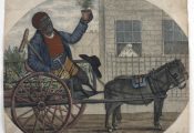 Disabled plant seller, about 1800